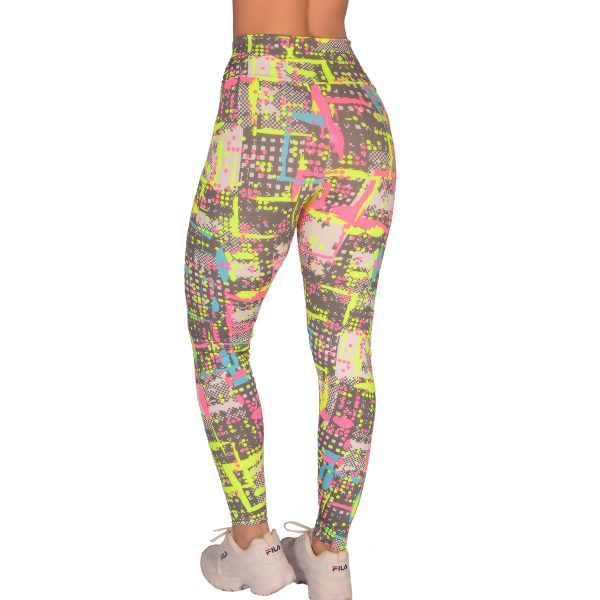 Calça Legging Suplex Estampada Academia Práticas Esportivas - Image 2