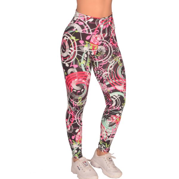 Calça Legging Suplex Estampada Academia Práticas Esportivas - Image 3