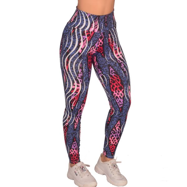 Calça Legging Suplex Estampada Academia Práticas Esportivas - Image 5