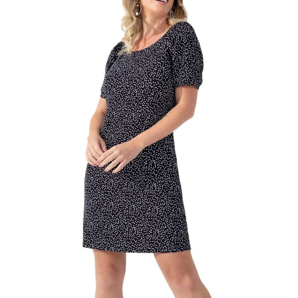 Vestido Feminino Com Estampa Mini Corações Rovitex