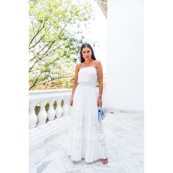 Vestido feminino adulto / tomara que caia / reveillon / coelção festas / ly-2094 - Imagem 2