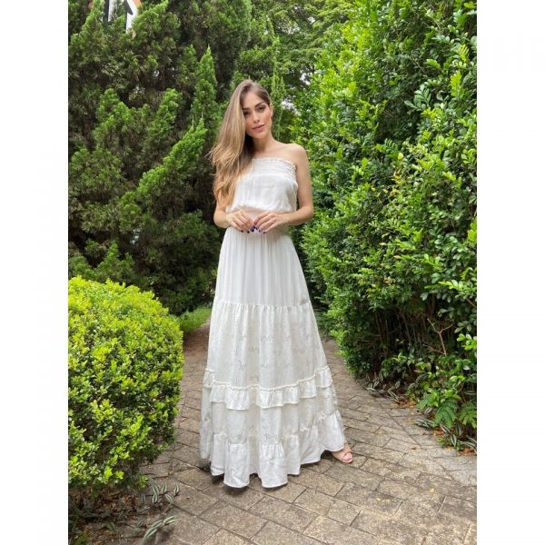 Vestido feminino adulto / tomara que caia / reveillon / coelção festas / ly-2094 - Imagem 3