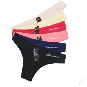 kit 10 Calcinhas Tanga Microfibra Sem Costura - Confortável e Sexy - Top!