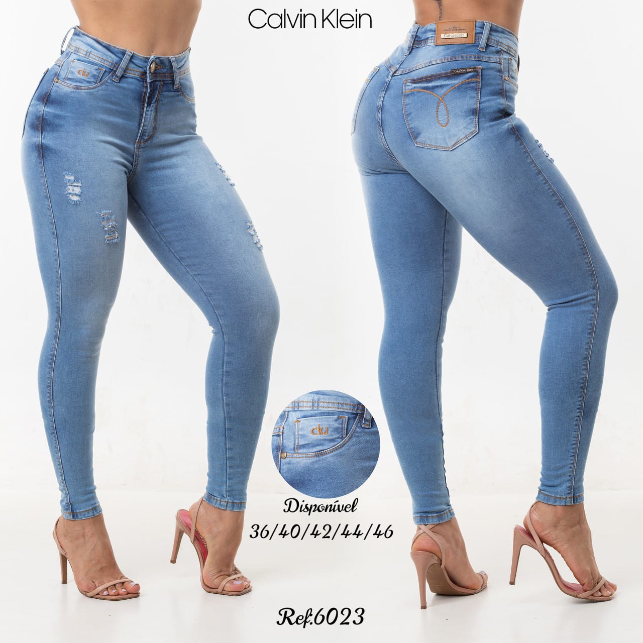 Produtos da categoria Calças jeans femininas à venda no Acapulco