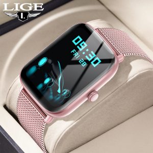 Smartwatch Feminino  - Monitoramento de Freqüência cardíaca - A prova dip68 água