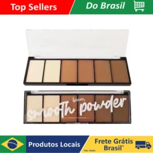 Paleta De Pica Iluminador, Bronzer, Control Luisance, 06 Cores