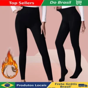 Lingerie Meia Calça Fio 80 Opaca Selene Original Com pé e Sem pé