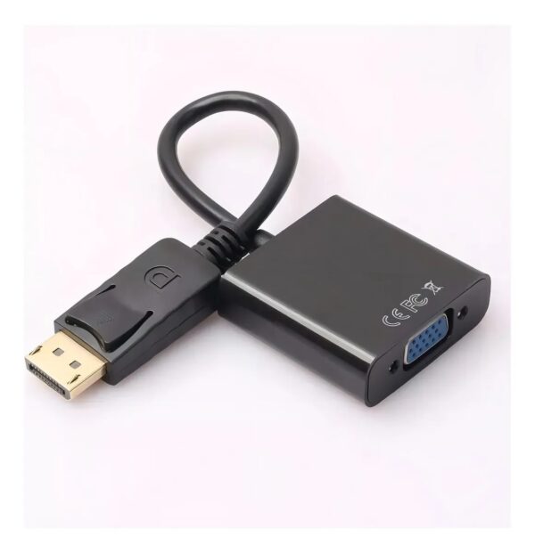 Adaptador Displayport Macho x VGA Fêmea - Imagem 3